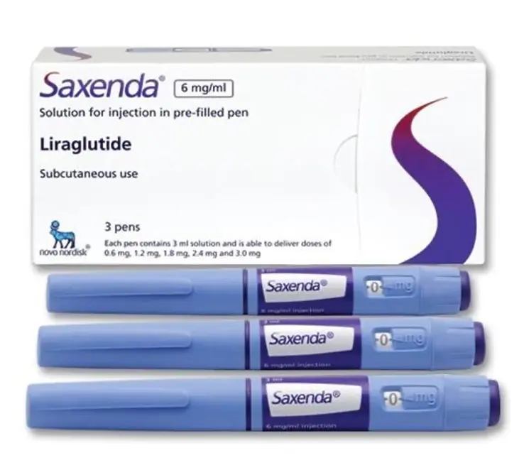 Saxenda (Liraglutide) 3 pens per box Saxenda (Liraglutide) 3 pens per box